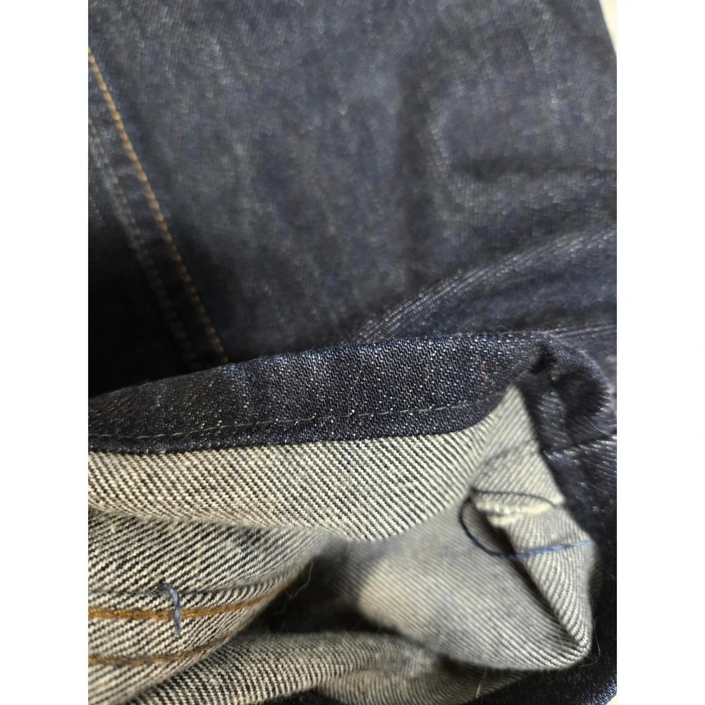 John Varvatos Star USA Mens Dark Wash Straight Leg Denim Jeans Blue 30RG
